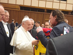 Jihočeši se setkali s papežem Františkem