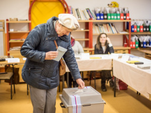 Volba prezidenta České republiky 2018 v Českých Budějovicích.