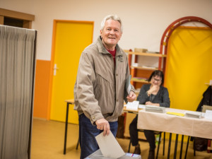 Volba prezidenta České republiky 2018 v Českých Budějovicích.