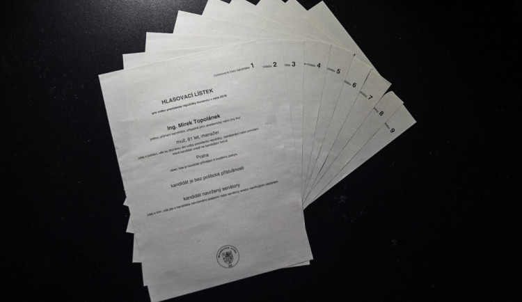 Volba prezidenta České republiky 2018 v Českých Budějovicích.