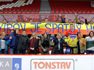 Českobudějovická SŠ polytechnická samozřejmě fandila Motoru