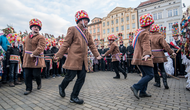 28. masopustní průvod a koleda 2018