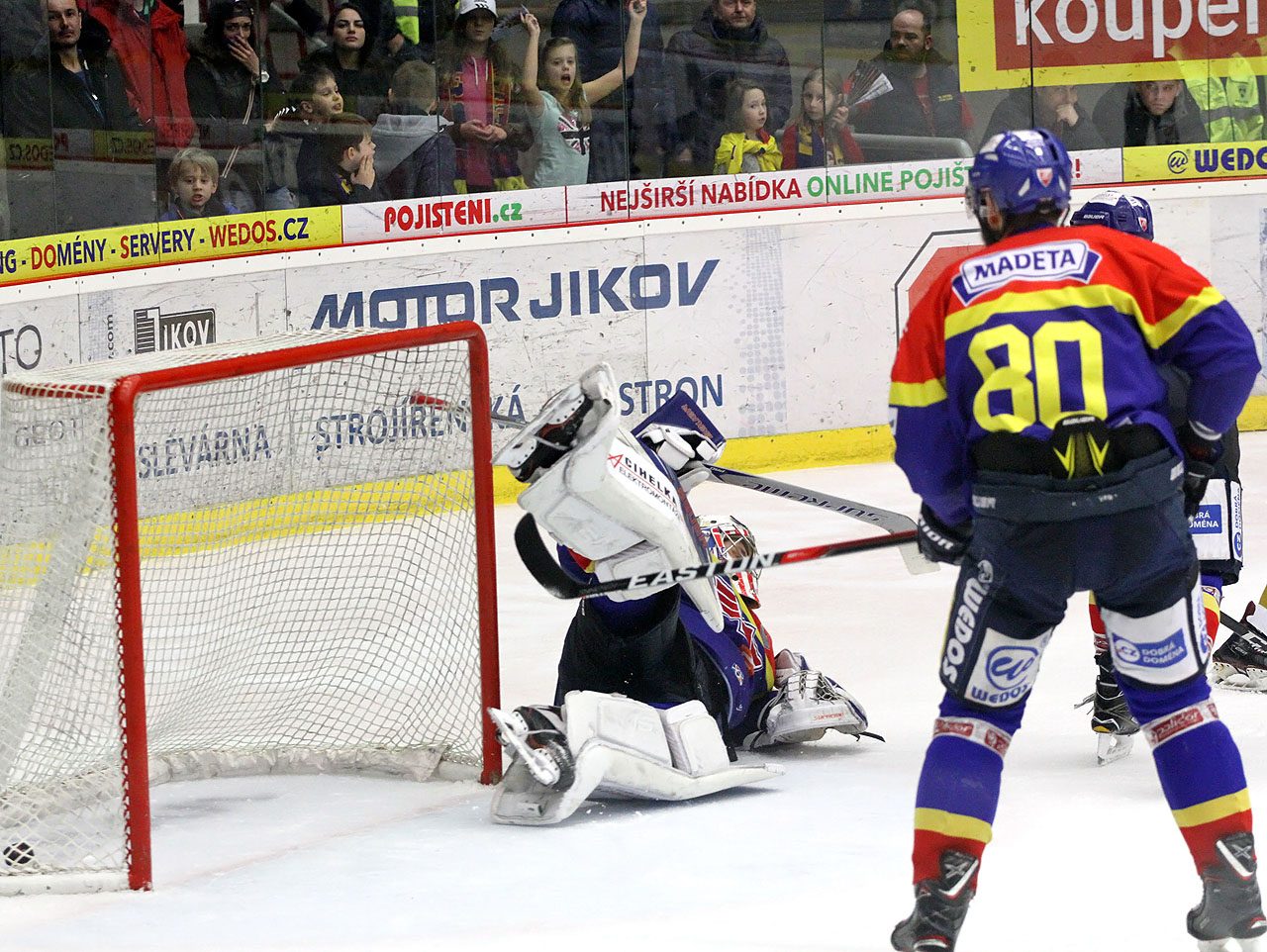 Atmosféra po rozhodující brance Kladna v prodloužení by se dala krájet