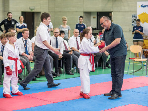 Karatisté z Čech i ciziny se utkali v dvoudenním klání v Českých Budějovicích