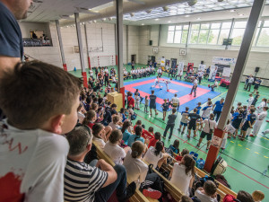 Karatisté z Čech i ciziny se utkali v dvoudenním klání v Českých Budějovicích