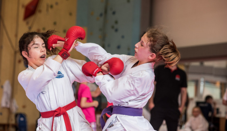 Karatisté z Čech i ciziny se utkali v dvoudenním klání v Českých Budějovicích