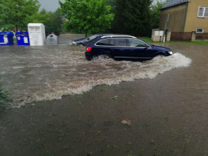 Když po dlouhé době v Budějcích zaprší