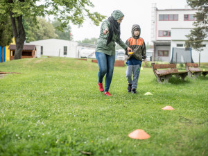 Sportovní den v budějcké Bazalce
