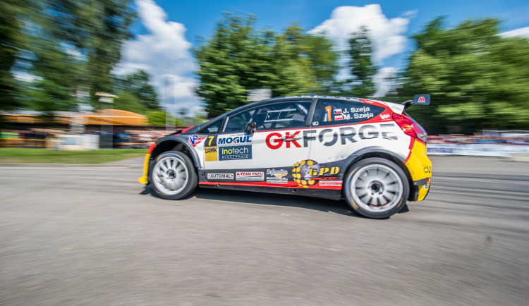 46. Rallye Český Krumlov - RZ na budějckém výstavišti