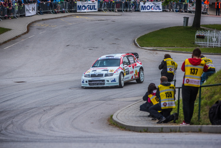 46. Rallye Český Krumlov - erzety Malonty a Rožmberk