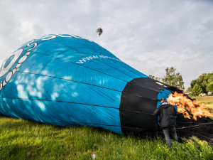 Balony nad Českými Budějovicemi