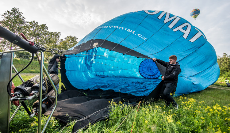 Balony nad Českými Budějovicemi