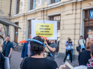 Předseda vlády Andrej Babiš v Českých Budějovicích