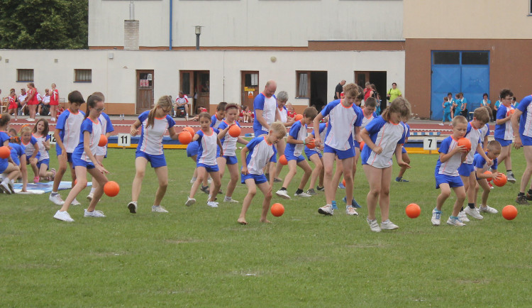 Všesokolský župní slet v Českých Budějovicích