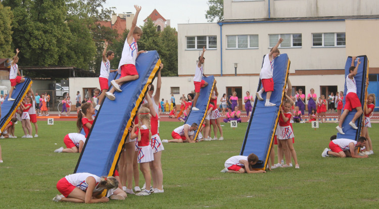 Všesokolský župní slet v Českých Budějovicích