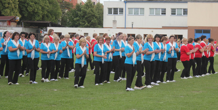 Všesokolský župní slet v Českých Budějovicích