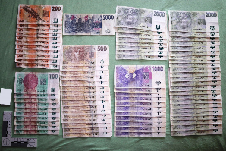 Při zásahu byla zadržena i finanční hotovost ve výši jeden milion korun.