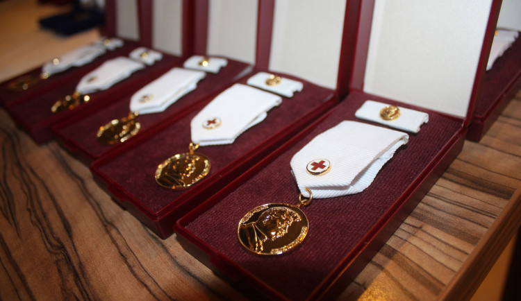 Oceňování dárců krve v Českých Budějovicích