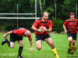 Ragbisté RC České Budějovice porazili Karlovy Vary 50:19