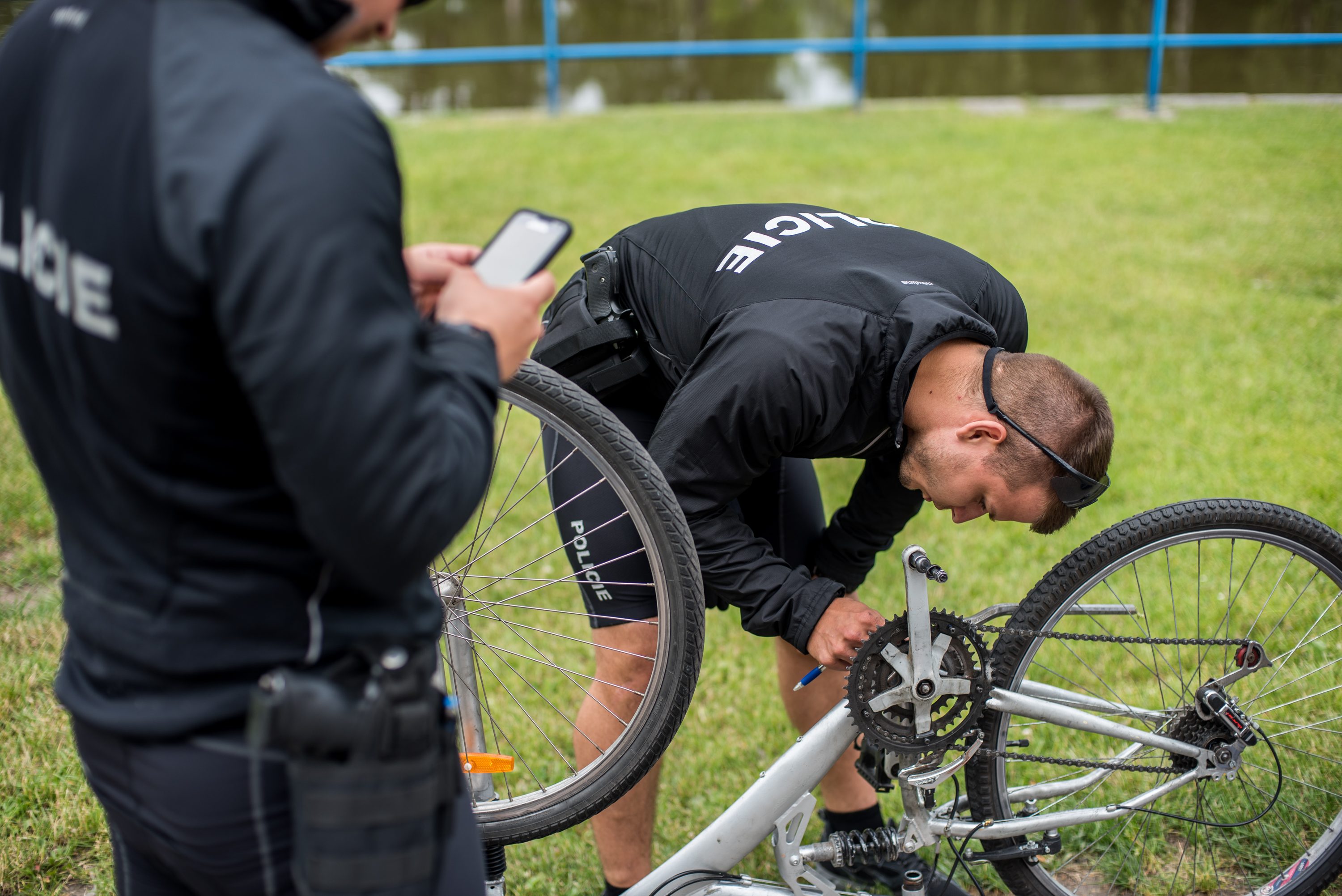 Dopravně bezpečnostní akce policie zaměřená na cyklisty