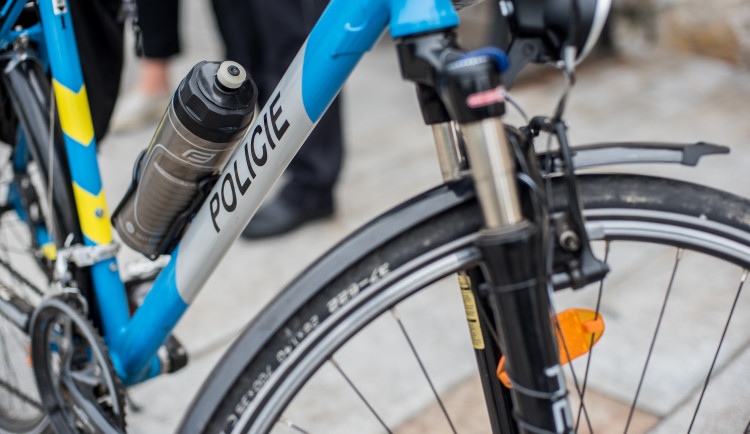 Dopravně bezpečnostní akce policie zaměřená na cyklisty v Českých Budějovicích