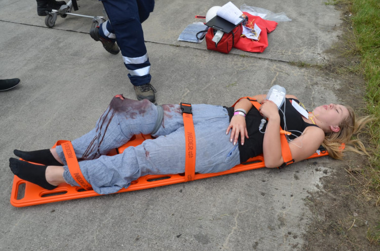 Záchranné složky nacvičovaly zásah u nehody s velkým počtem zraněných