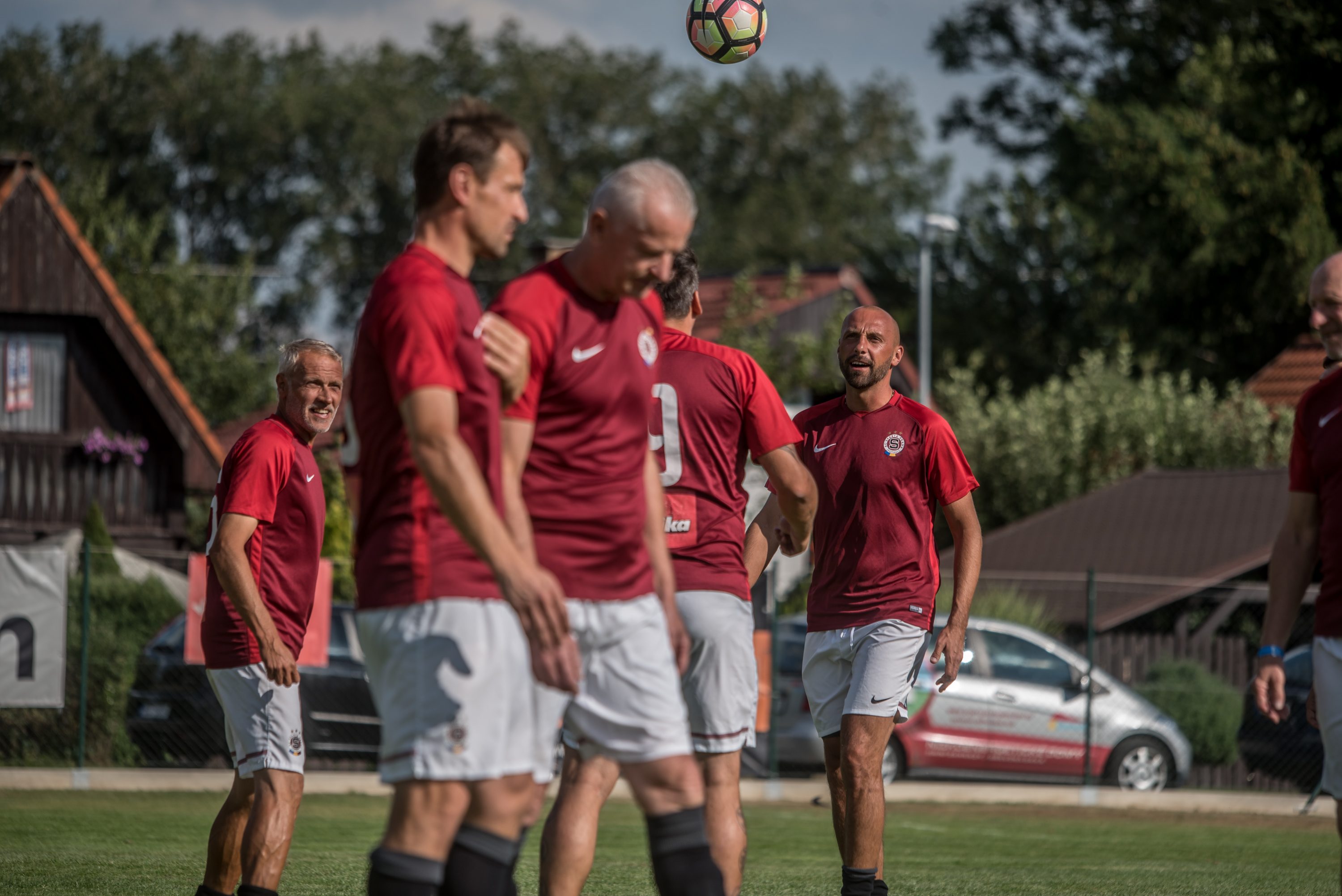 S fotbalisty a hasiči v Plané slavily i legendy pražské Sparty