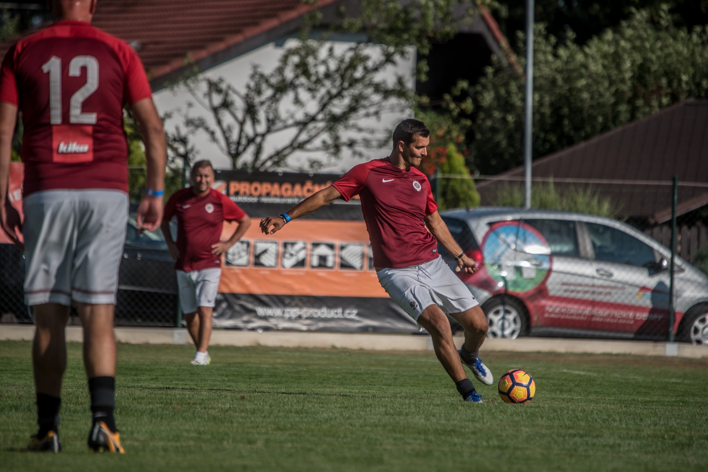 S fotbalisty a hasiči v Plané slavily i legendy pražské Sparty