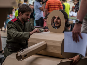 Vzpomínka na srpen 1968 v Českých Budějovicích - Jsme s vámi, buďte s námi