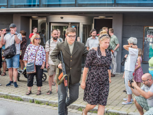 Vzpomínka na srpen 1968 v Českých Budějovicích - Jsme s vámi, buďte s námi