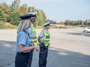 Na cyklostezky v Budějcích dohlíží policisté