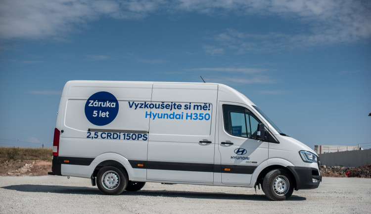 Ideální parťák pro podnikání i volný čas. To je Hyundai H350