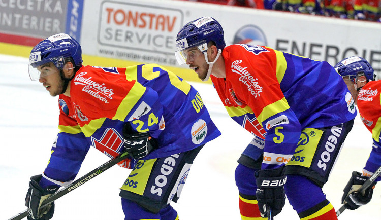 Domácí duo Milan Dančišin (vlevo) a Karel Plášil