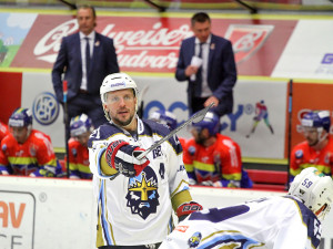 V minulé sezoně hráč Motoru Petr Vampola se do Budvar arény vrátil v dresu soupeře