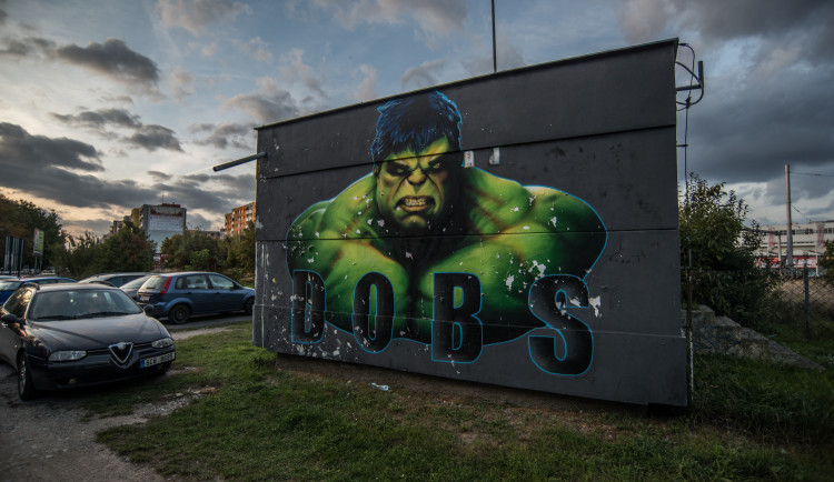 Graffiti v Budějcích