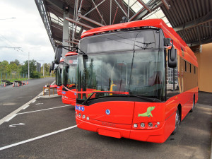 Elektrobusy nové generace v Českých Budějovicích