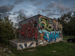 Graffiti v Budějcích