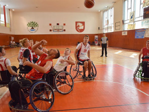 Tým basketbalu na vozíku Tigers České Budějovice