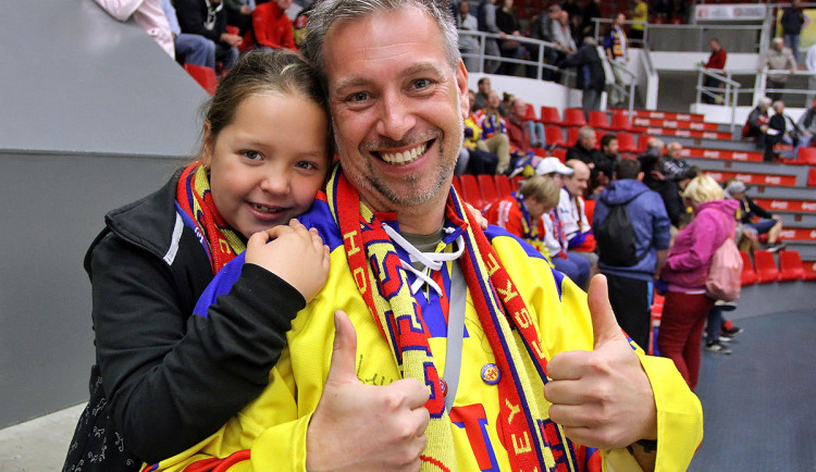 Fanoušci měli důvod k úsměvu