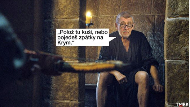 Koláže vtipkující na téma Andrej Babiš