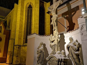 Zasněžené Budějce od Tomáše