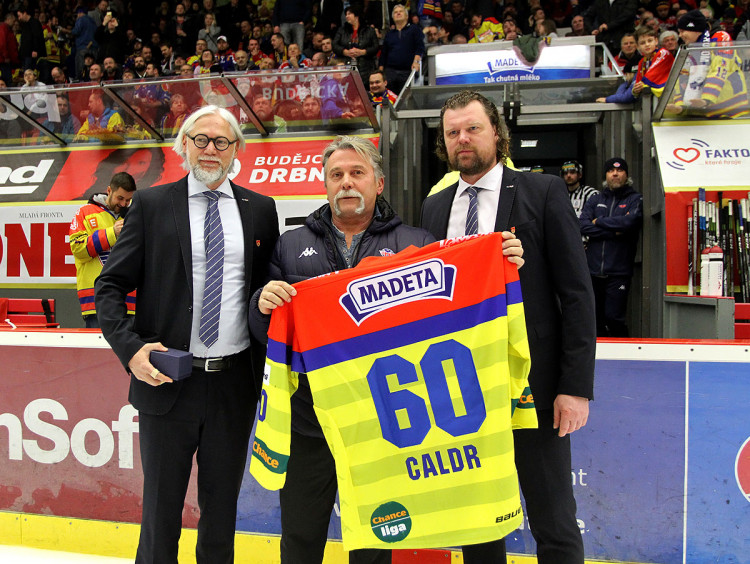 Vladimír Caldr, jedna z ikon českobudějovického hokeje, oslavil nedávno 60. narozeniny