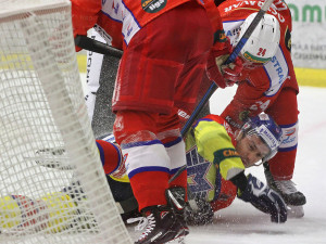 Hostující kapitán Jiří Zdeněk se s Žigou Pavlinem nemazal