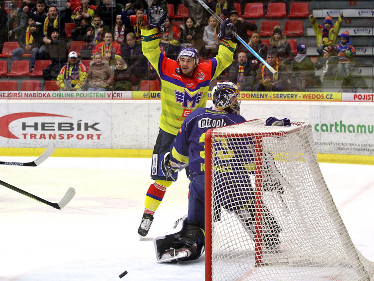 Šikovná teč Pýchovy střely v podání Martina Heřmana v 57. minutě byla klíčovým momentem duelu 49. kola s Přerovem. Díky ní Motor vyrovnal na 1:1 a poslal zápas do prodloužení