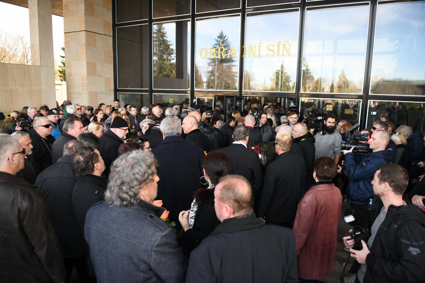 Pohřeb Jiřího Pomeje
