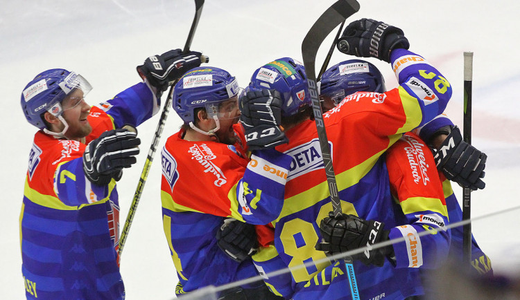 Konečně! Skóre otevřel ve 43. minutě pohotovou střelou Václav Karabáček