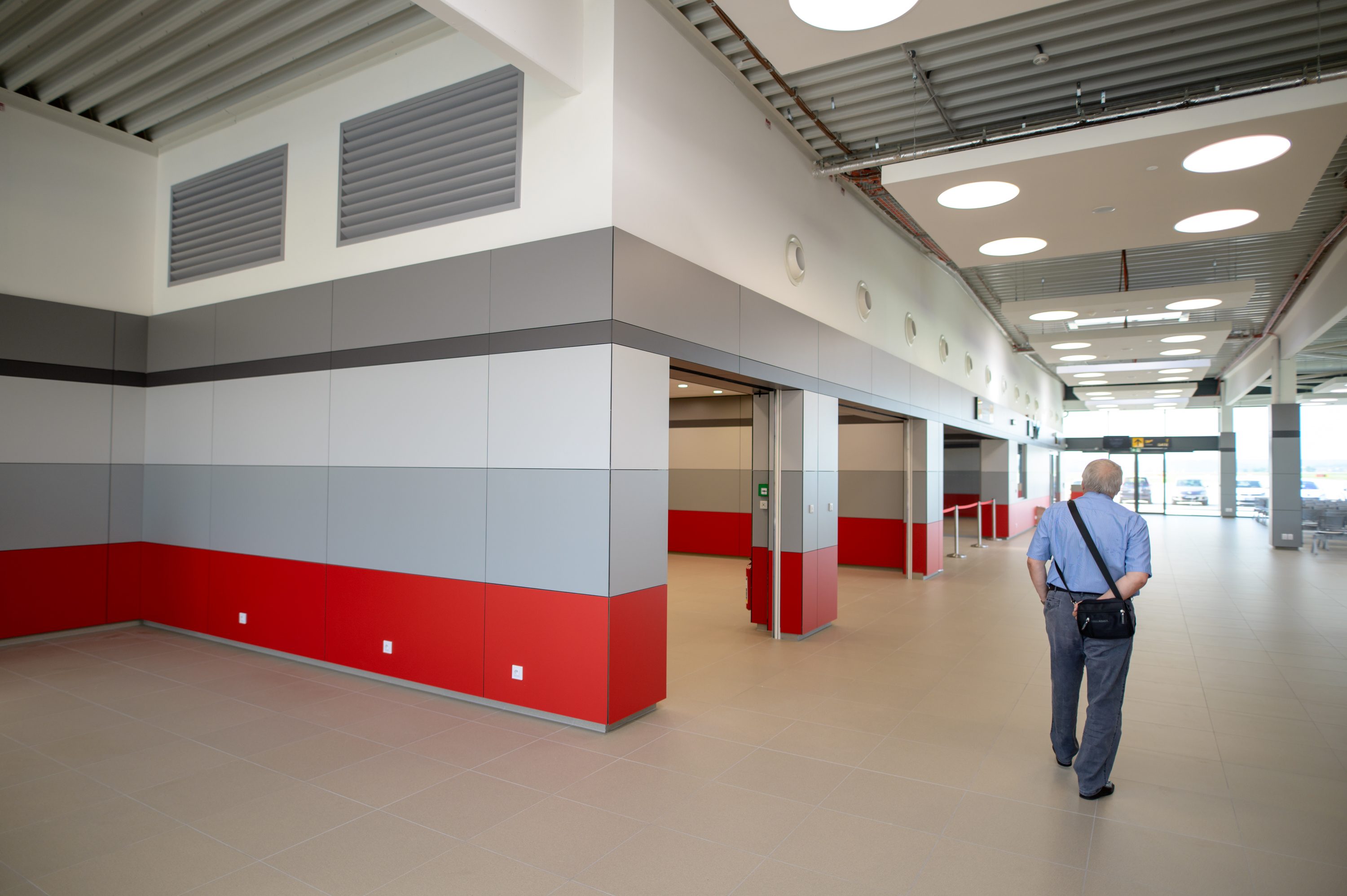 Slavnostní otevření terminálu na Letišti České Budějovice