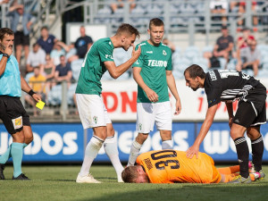 Čolič vystřelil Dynamu remízu s Jabloncem. Jihočeši na domácí vítězství stále čekají