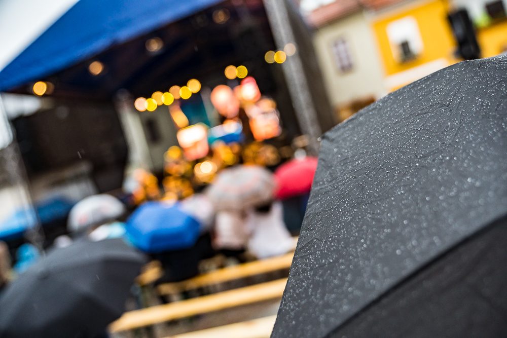 Na Piaristickém náměstí proběhl devátý ročník jihočeského jazzového festivalu
