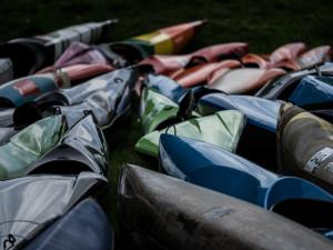 Kanál be Vrbném hostil závody Českého poháru ve sjezdu